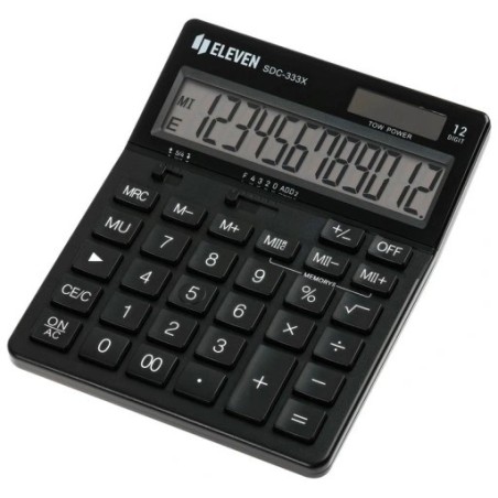 Eleven Kalkulator Biurowy Sdc333Xbk
