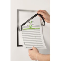 Duraframe Note A4 Samoprzylepna Ramka Srebrna Durable 499323 1 Sztuka