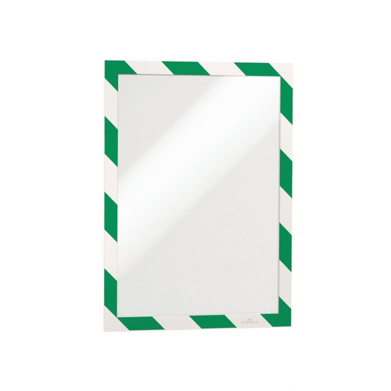 Duraframe Security A4  Dwukolorowa, Samoprzylepna Ramka Magnetyczna 4944131 Durable 2 Sztuki