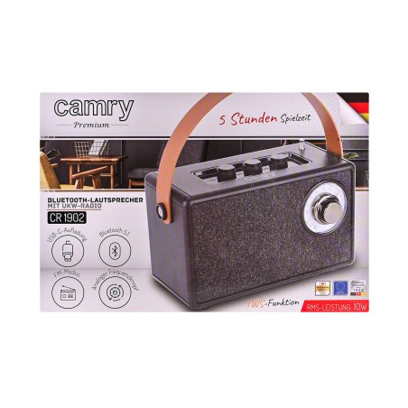 Głośnik Bluetooth Camry Cr 1902B Czarny