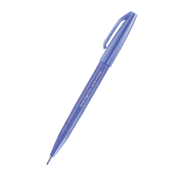 Pisak Pędzelkowy Do Kaligrafii Niebiesko-Fioletowy Ses15C-F Pentel