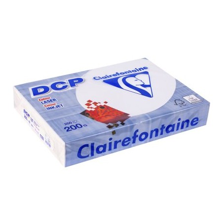 Papier Xero Satynowy A4/200G Dcp Biały 1807 250Ark Clairefontaine