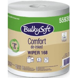 Bulkysoft Comfort De-Inked Ekologiczne Czyściwo Papierowe 2W. 168M, 800 Odcinków 55936