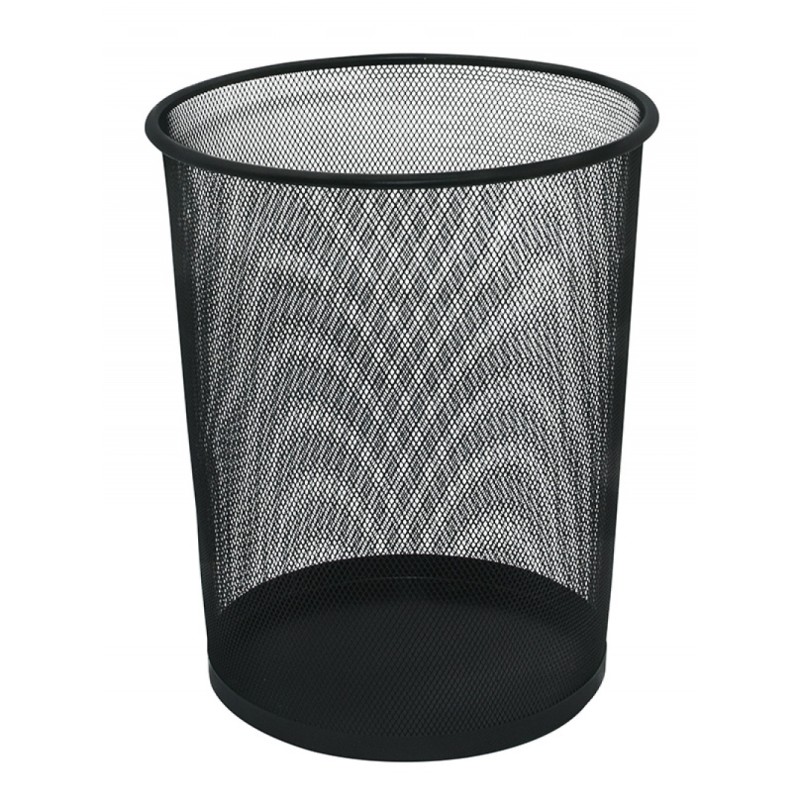 Kosz Na Pap.met.czarny Q-Connect Kf00871 19L