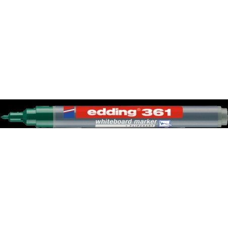 Marker Edding 1Mm Do Tablic Okrągła Końcówka Zielony 361/004/Zi