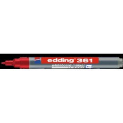 Marker Edding 1Mm Do Tablic Okrągła Końcówka Czerwony 361/002/Cz