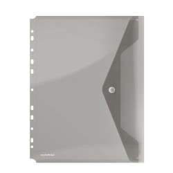 Teczka Kopertowa Donau Zatrzask, Pp, A4, 200Mikr., Z Europerforacją, Dymna, 8540001Pl-02