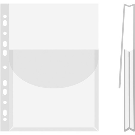 Koszulka Na Katalog Z Klapką Donau A4 Krystal 170Mic 1775001Pl-00
