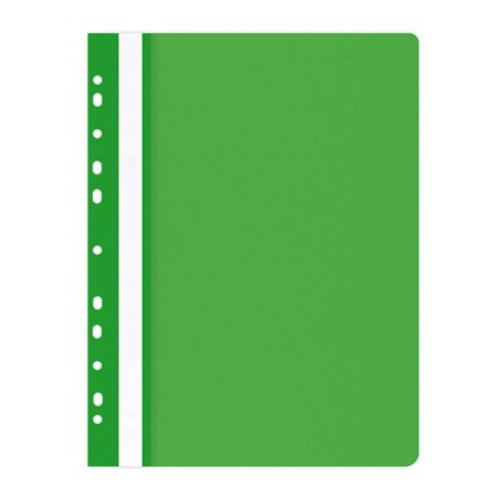 Skoroszyt , Pp, A4, Miękki, 100/170Mikr., Wpinany, Zielony, Typu Office Products 21104121-02
