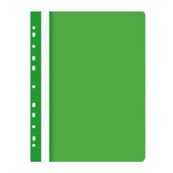 Skoroszyt , Pp, A4, Miękki, 100/170Mikr., Wpinany, Zielony, Typu Office Products 21104121-02