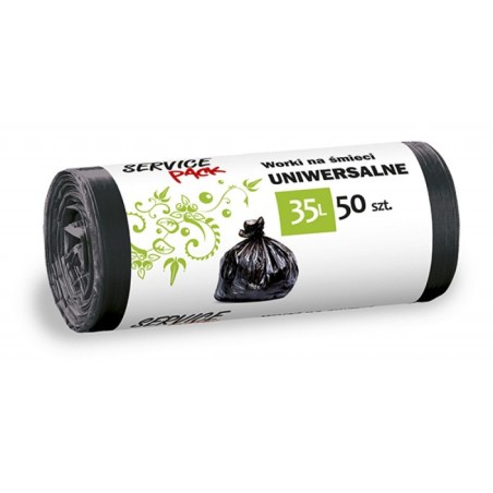 Stella Worki 35L Na Śmieci Hdld Czarne (50 Szt.) St-Hr-033706