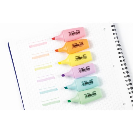 Zakreślacz Grand Gr-502P Mini Pastelowy Mix Kolor 160-2237