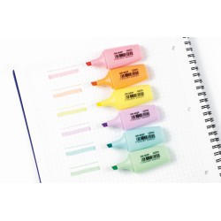 Zakreślacz Grand Gr-502P Mini Pastelowy Mix Kolor 160-2237