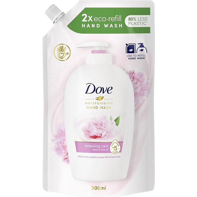 Mydło W Płynie Dove 500Ml Zapas Peony & Rose Oil