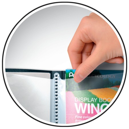 Album Ofertowy Wing, 40 Kieszeni Niebieski Dcf444-C Pentel (X)