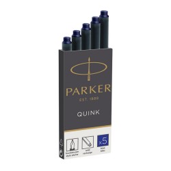 Naboje Z Atramentem Quink - Standard Niebieski - 5 Szt. W Pudełku 1950384 Parker