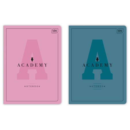Zeszyt A4, 60 Kartek, Linia, Academy Hybrid, Interdruk