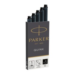 Naboje Z Atramentem Quink - Standard Czarny - 5 Szt. W Pudełku 1950382 Parker
