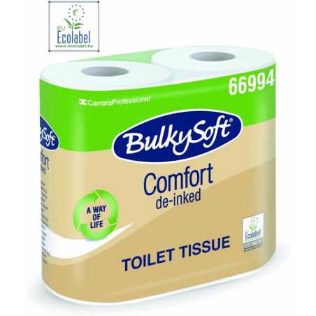 Papier Toaletowy Bulkysoft Comfort 52.5M 2W Celuloza Biały (4)