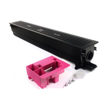 Pusta Kaseta Konica Minolta Bizhub Tn611M, Tn613M Magenta 100% Nowa (Wystarczy Wsypać Proszek I Założyć Odpowiedni Chip)
