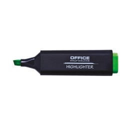 Zakreślacz Fluorescencyjny Office Products, 1-5Mm (Linia), Zielony 17055211-02