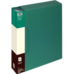 Teczka Ofertowa 9010A, Zielony, 100 Koszulek Grand 120-1829