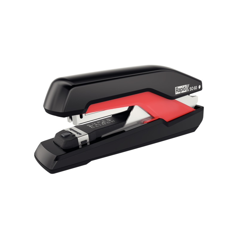 Zszywacz Supreme So60 Czarno-Czerwony 60K Rapid 5000553