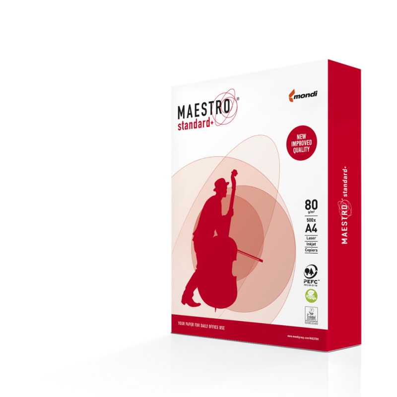 Papier Xero A4 Maestro Standard Plus 80G Cie 161 Karton 5 Ryz