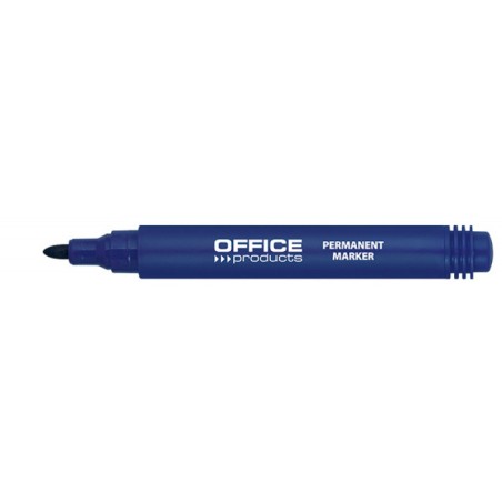 Marker Permanentny , Okrągły, 1-3Mm (Linia), Niebieski, Typu Office Products 17071211-01