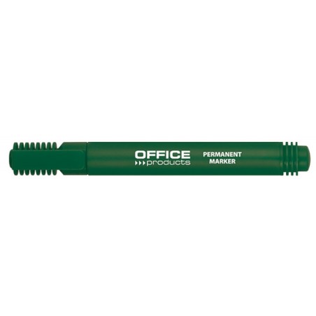 Marker Permanentny , Okrągły, 1-3Mm (Linia), Zielony, Typu Office Products 17071211-02