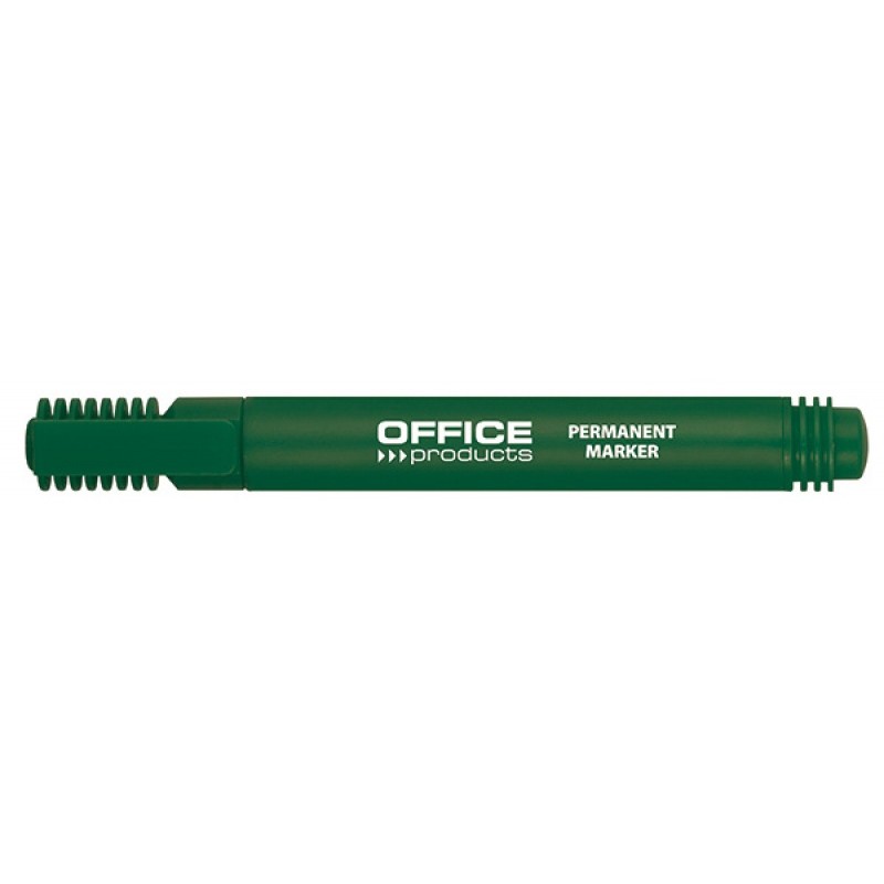 Marker Permanentny , Okrągły, 1-3Mm (Linia), Zielony, Typu Office Products 17071211-02