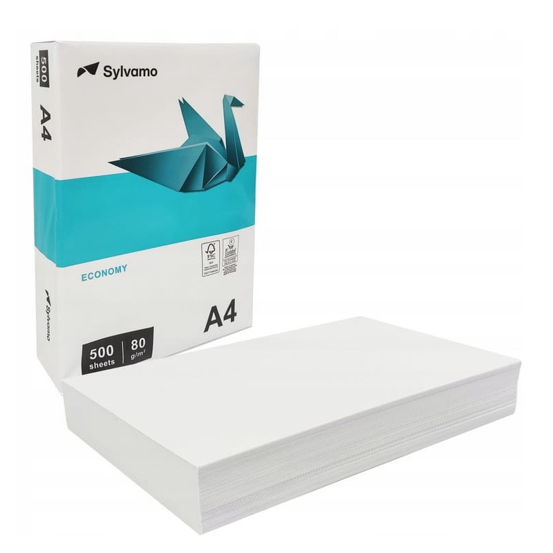 Papier Xero A4 Sylvamo 80G Klasa Białości C 146 Karton 5 Ryz