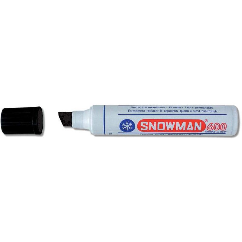 Marker Permanentny Snowman Jumbo 600 Czarny
