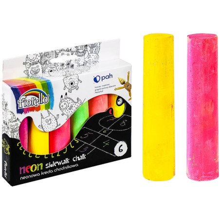 Kreda Chodnikowa Fiorello Neon 6 Kolorów