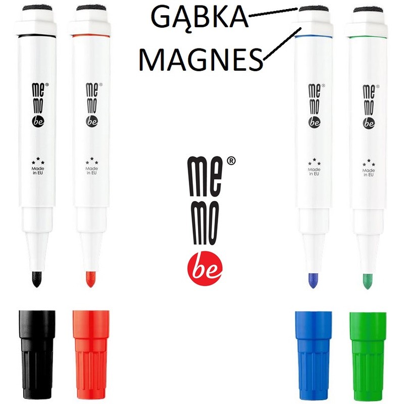 Marker Do Tablic Memobe Mm351 (Z Magnesem I Gąbką)