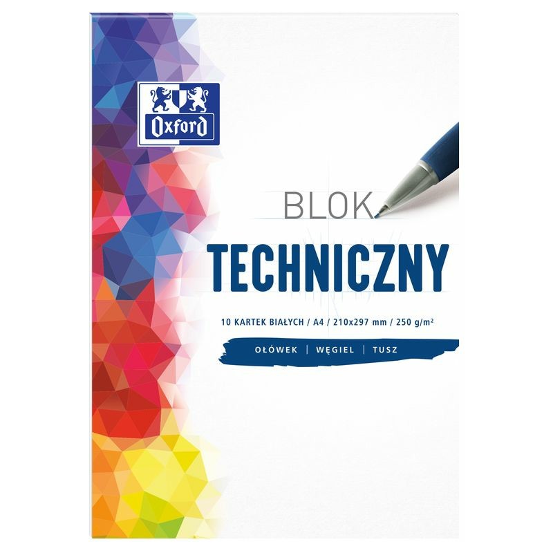 Blok Techniczny Oxford A4/10K