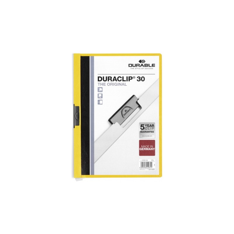 Skoroszyt Z Klipsem Durable Duraclip 30