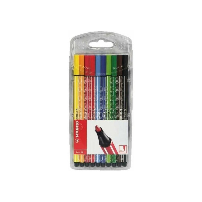 Zestaw Flamastrów Stabilo Pen 68 W Etui